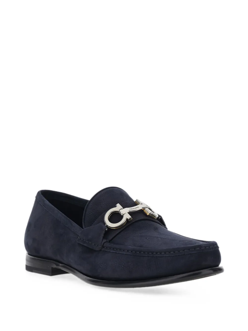 Ferragamo Gancini loafers Blauw