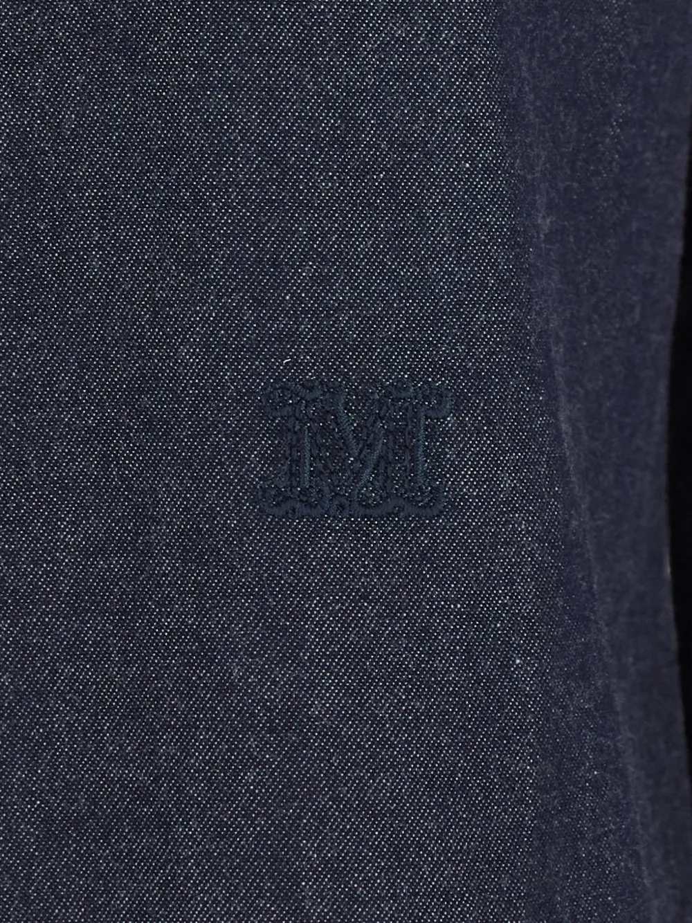 Max Mara Denim blouse Blauw