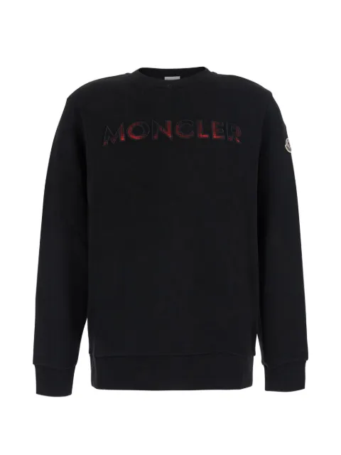 Moncler logo-patch sweater