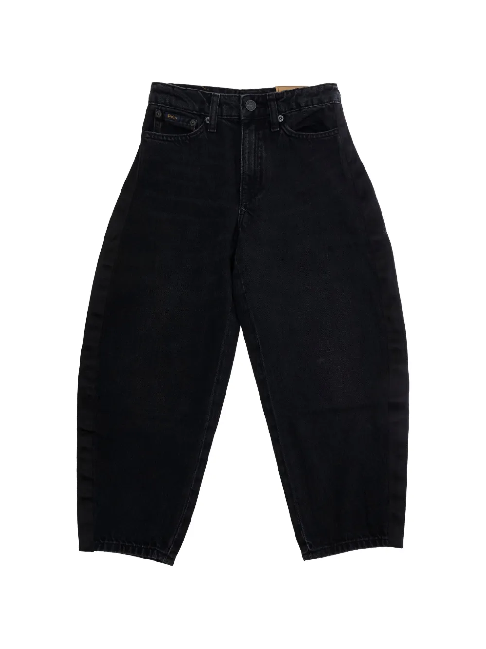 POLO RALPH LAUREN KIDS contrast-panel jeans - Schwarz