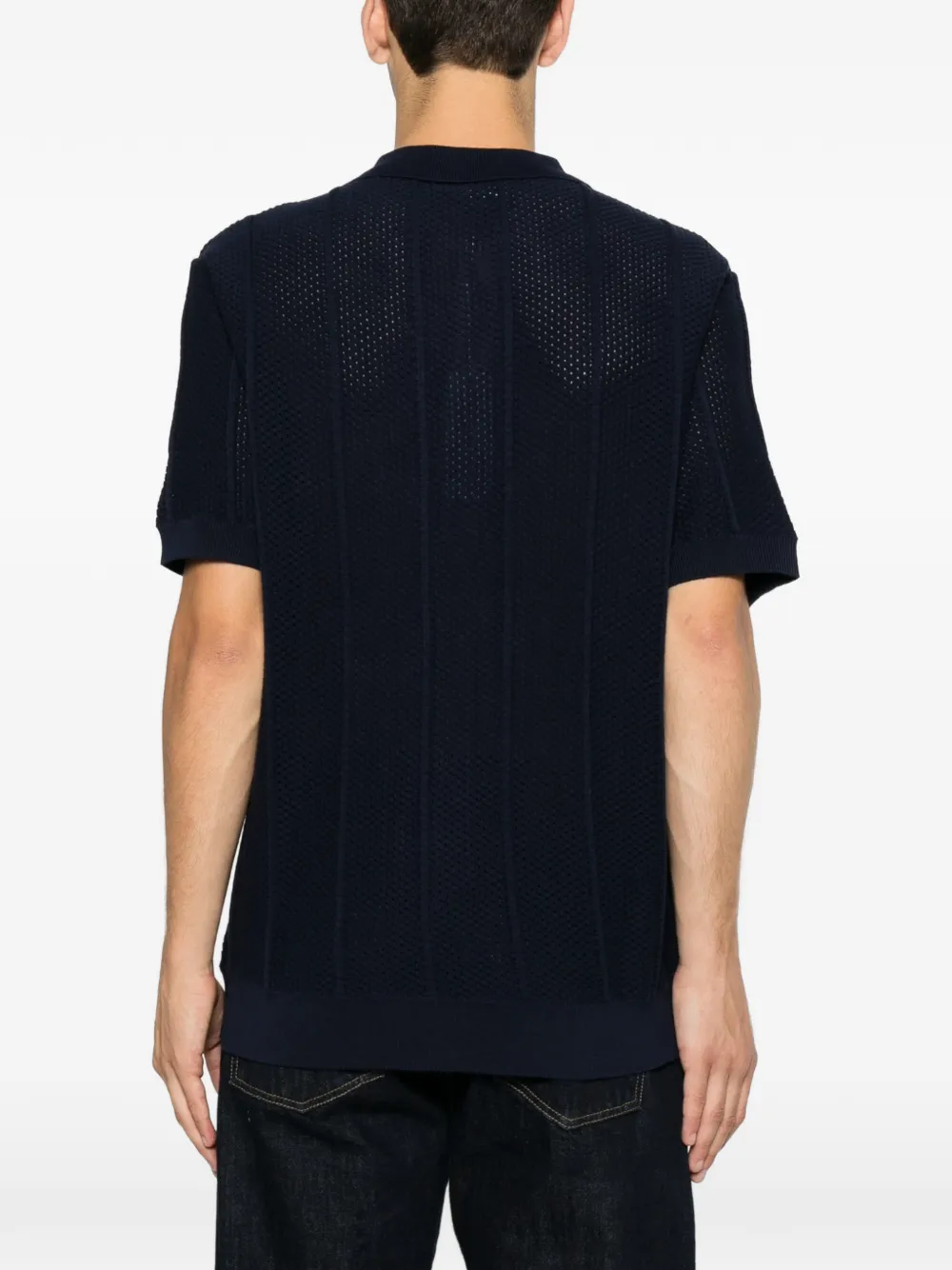 Sergio Tacchini Gestreept overhemd Blauw