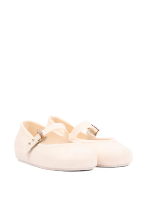 Mini Melissa touch-strap ballet flats