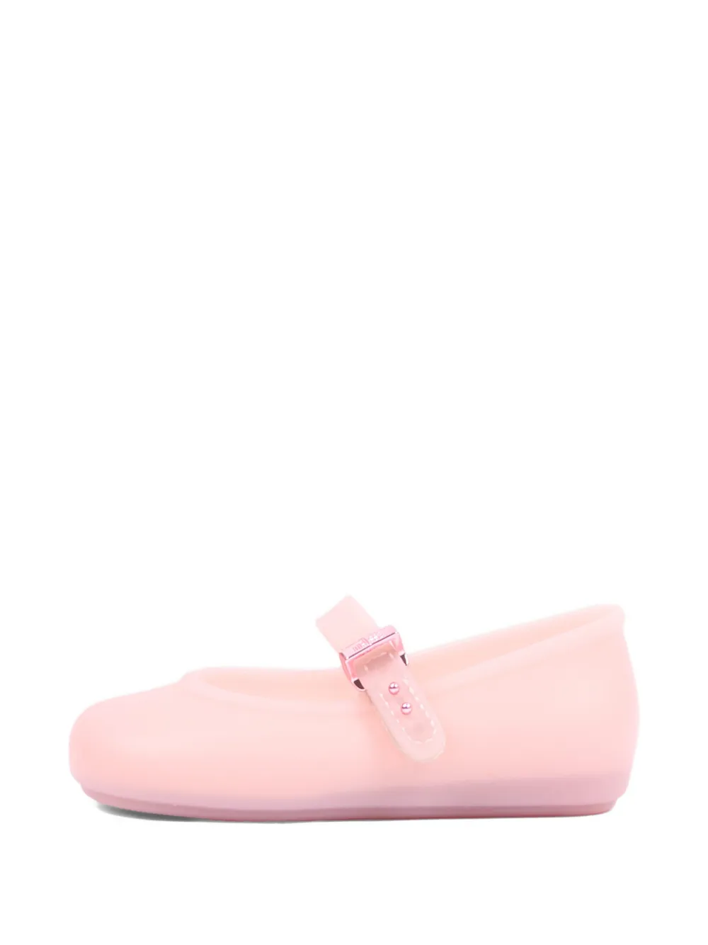 Mini Melissa buckle-fastening ballet flats Roze
