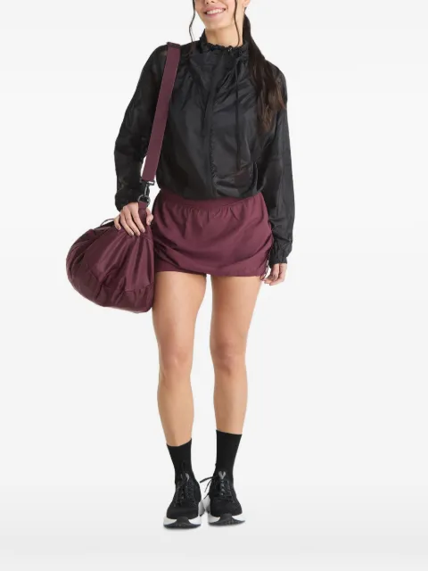 Track & Field Jaqueta cropped com recorte de mesh