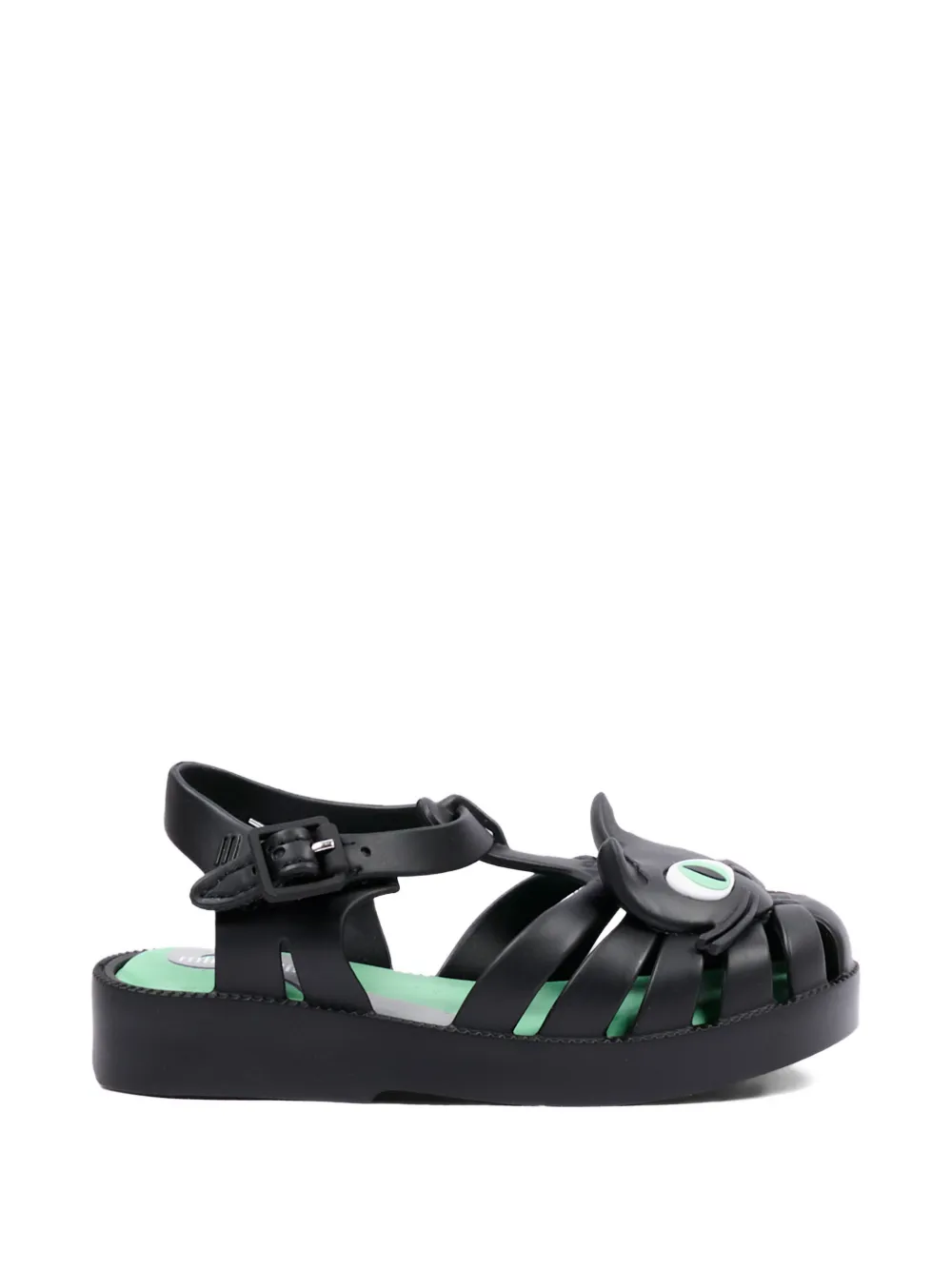 Mini Melissa Possession Cat caged sandals Zwart