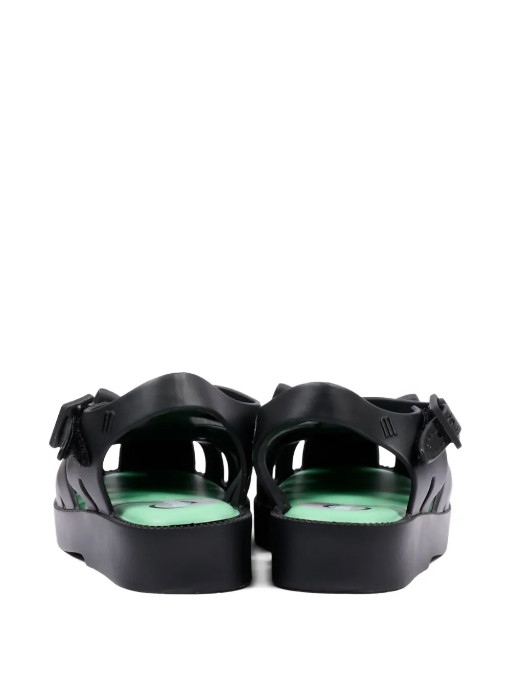 Mini Melissa Possession Cat caged sandals Zwart