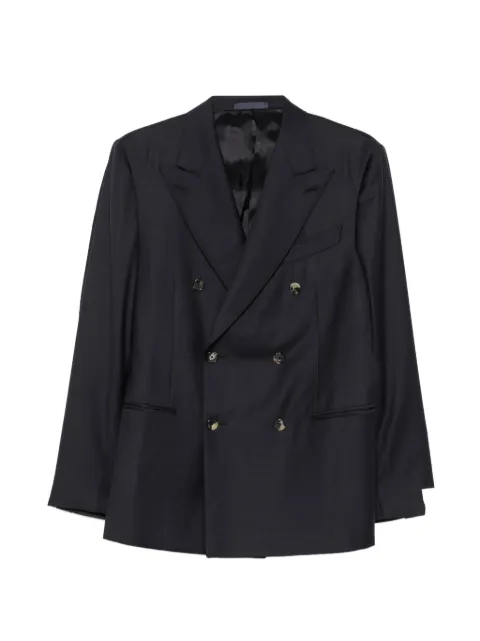 Caruso double-breasted peak-lapels jacket
