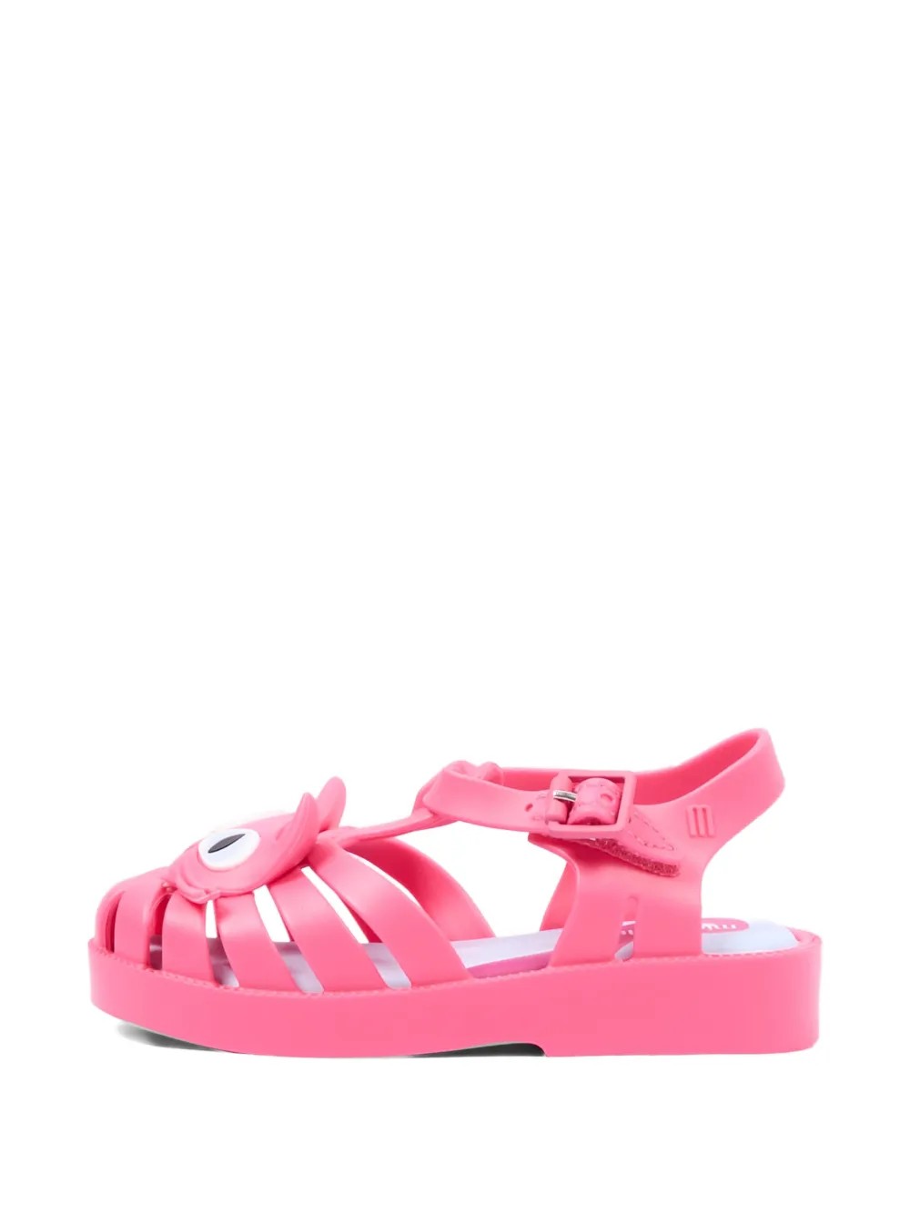 Mini Melissa cat-motif cage sandals Roze