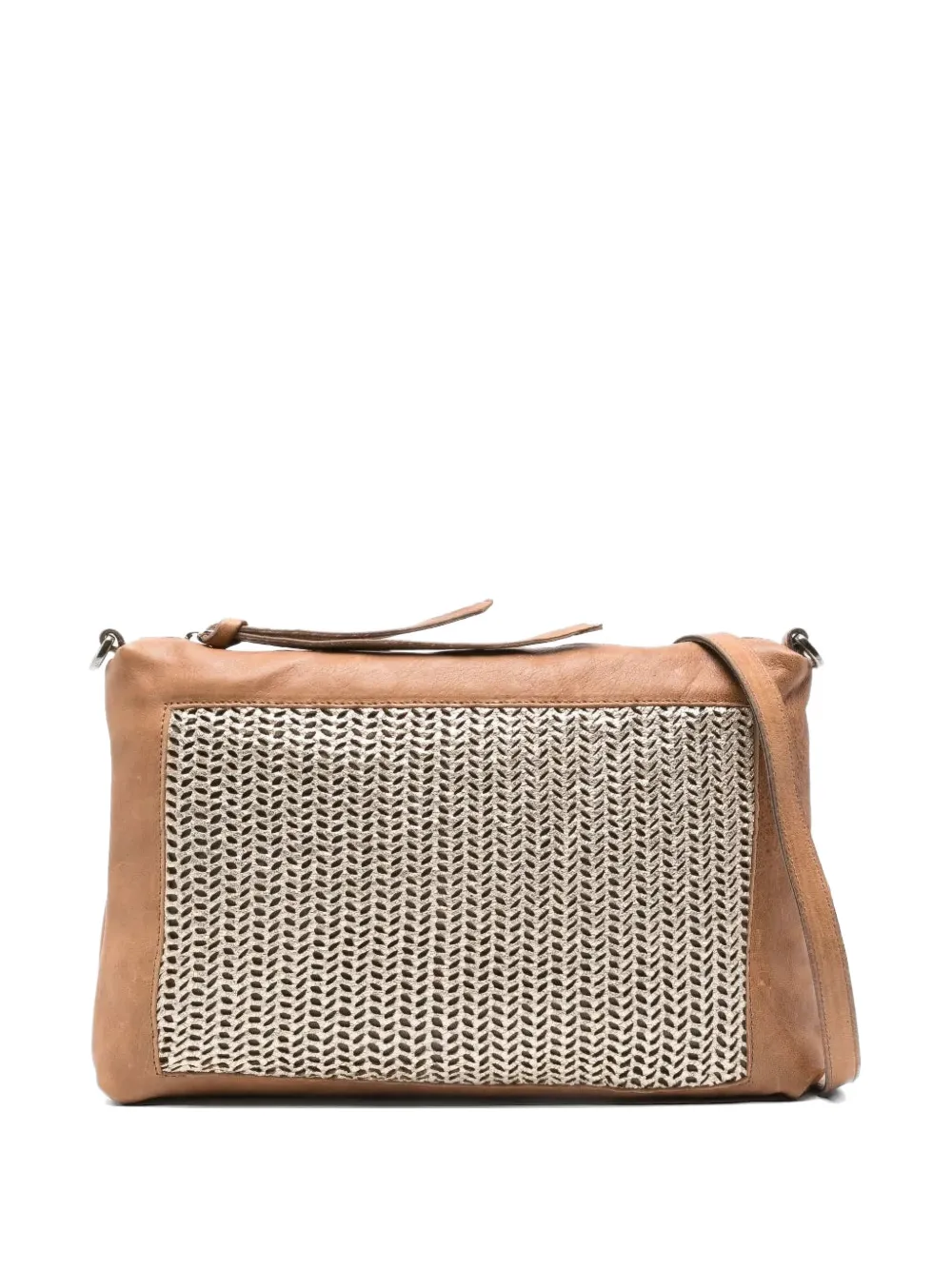 SOMMET Alicia laser-cut shoulder bag - Nude
