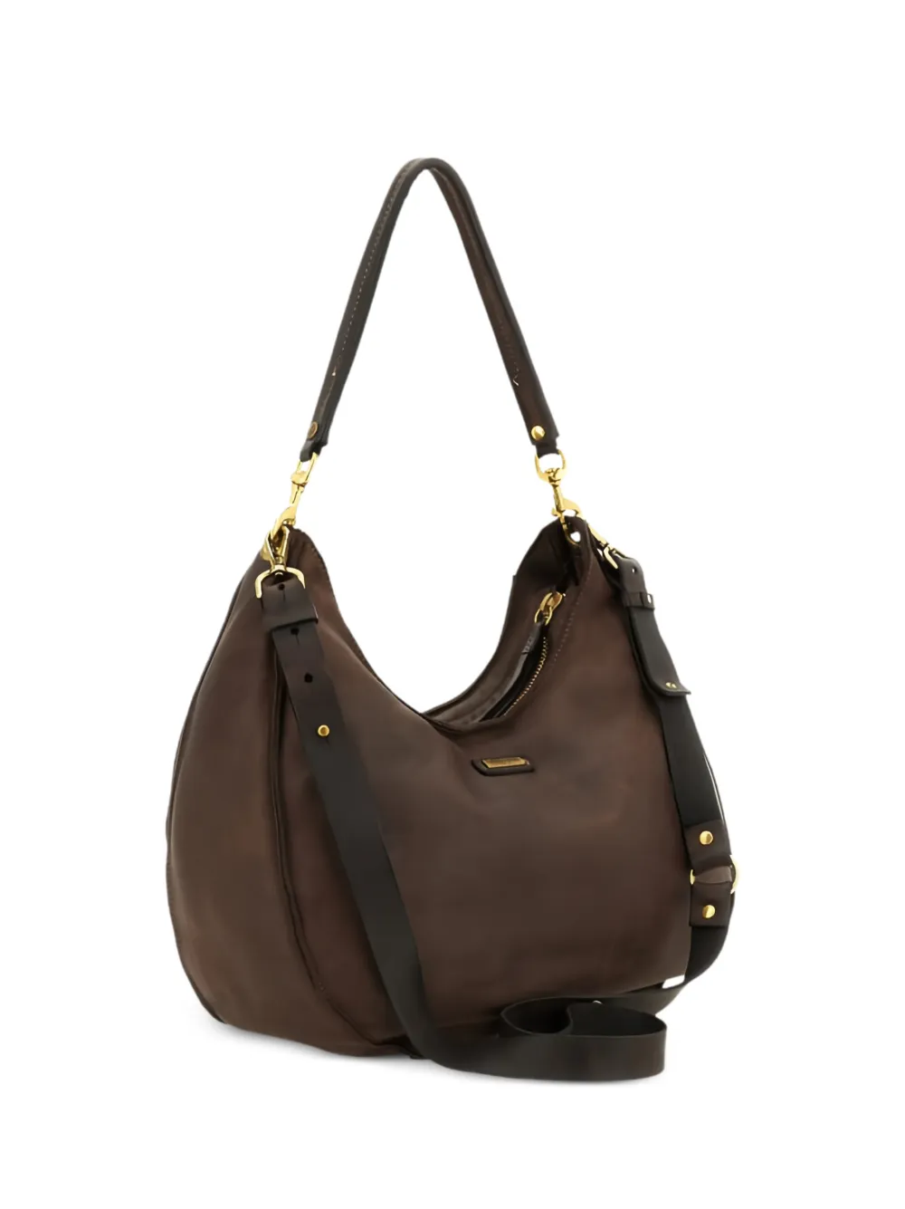 Caterina Lucchi Ludovica leather shoulder bag - Marrone
