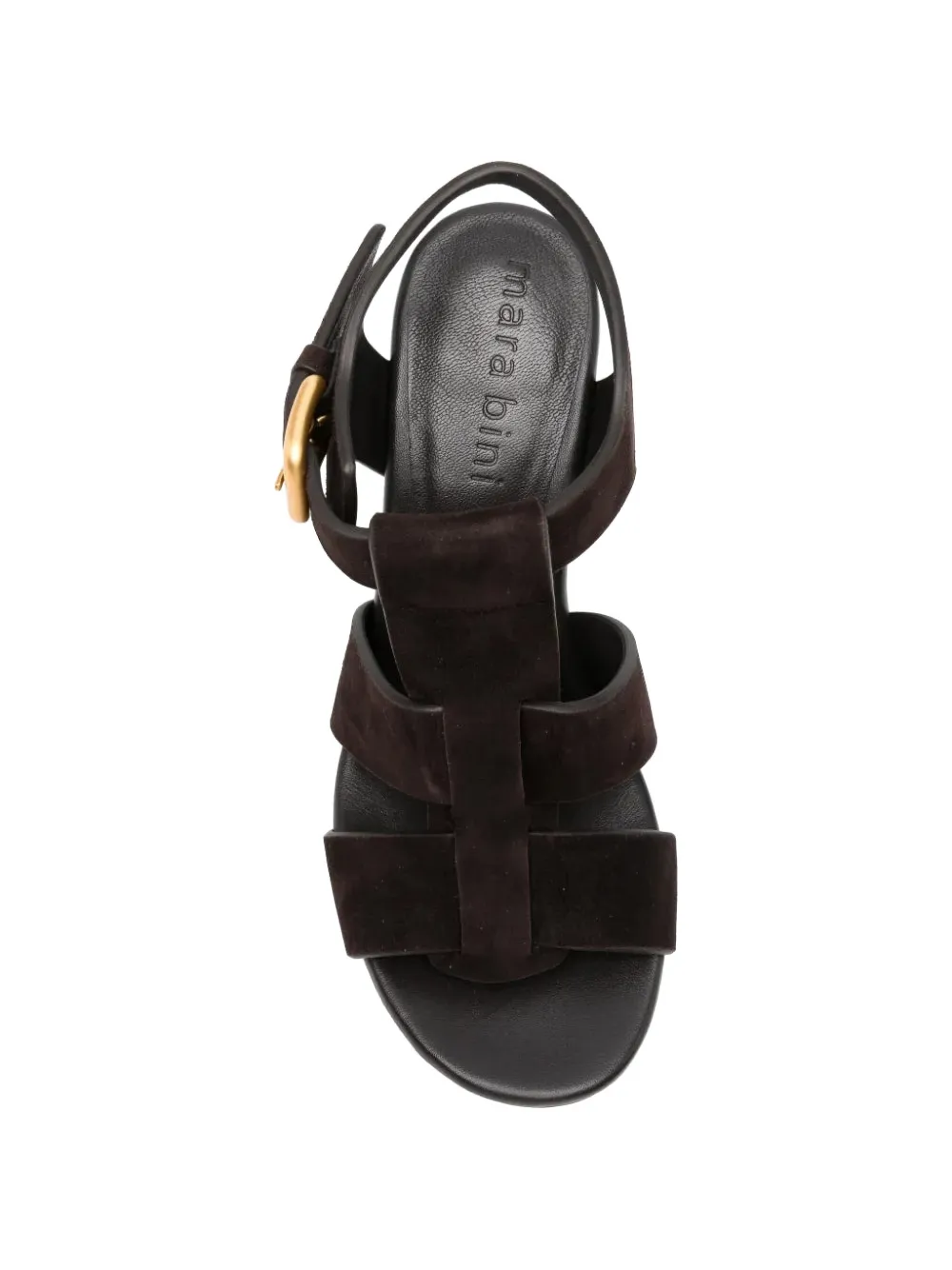 mara bini Sandalen met bandjes Bruin