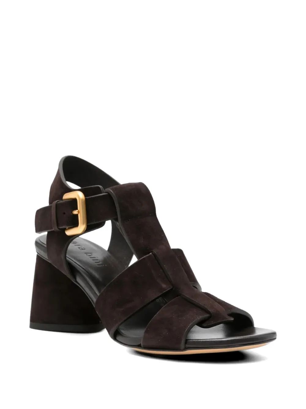 mara bini Sandalen met bandjes Bruin