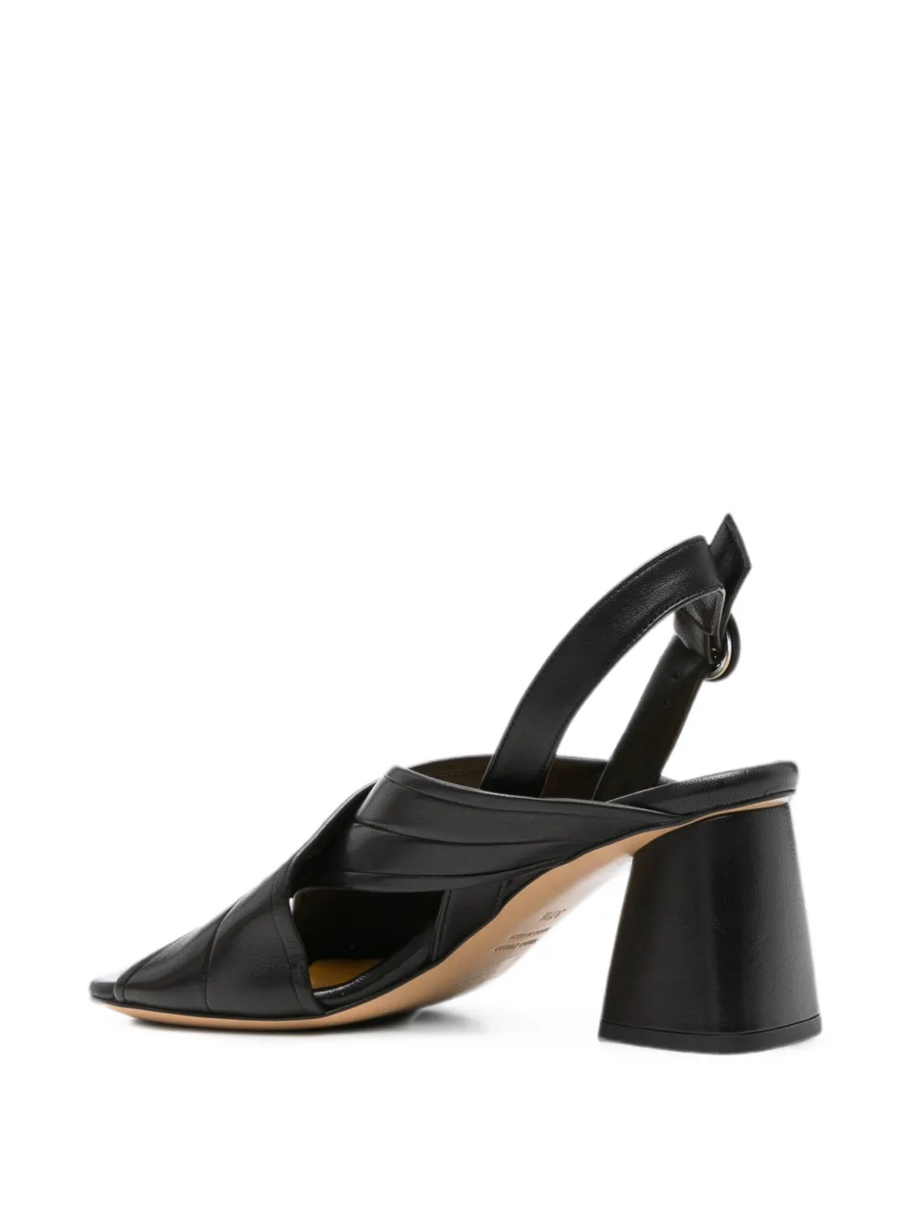 mara bini crossover-strap sandals Zwart