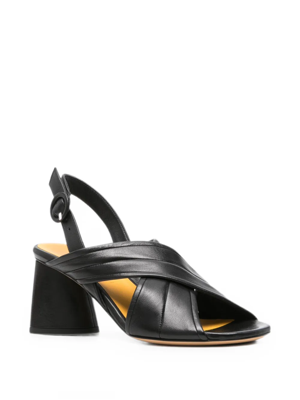 mara bini crossover-strap sandals Zwart