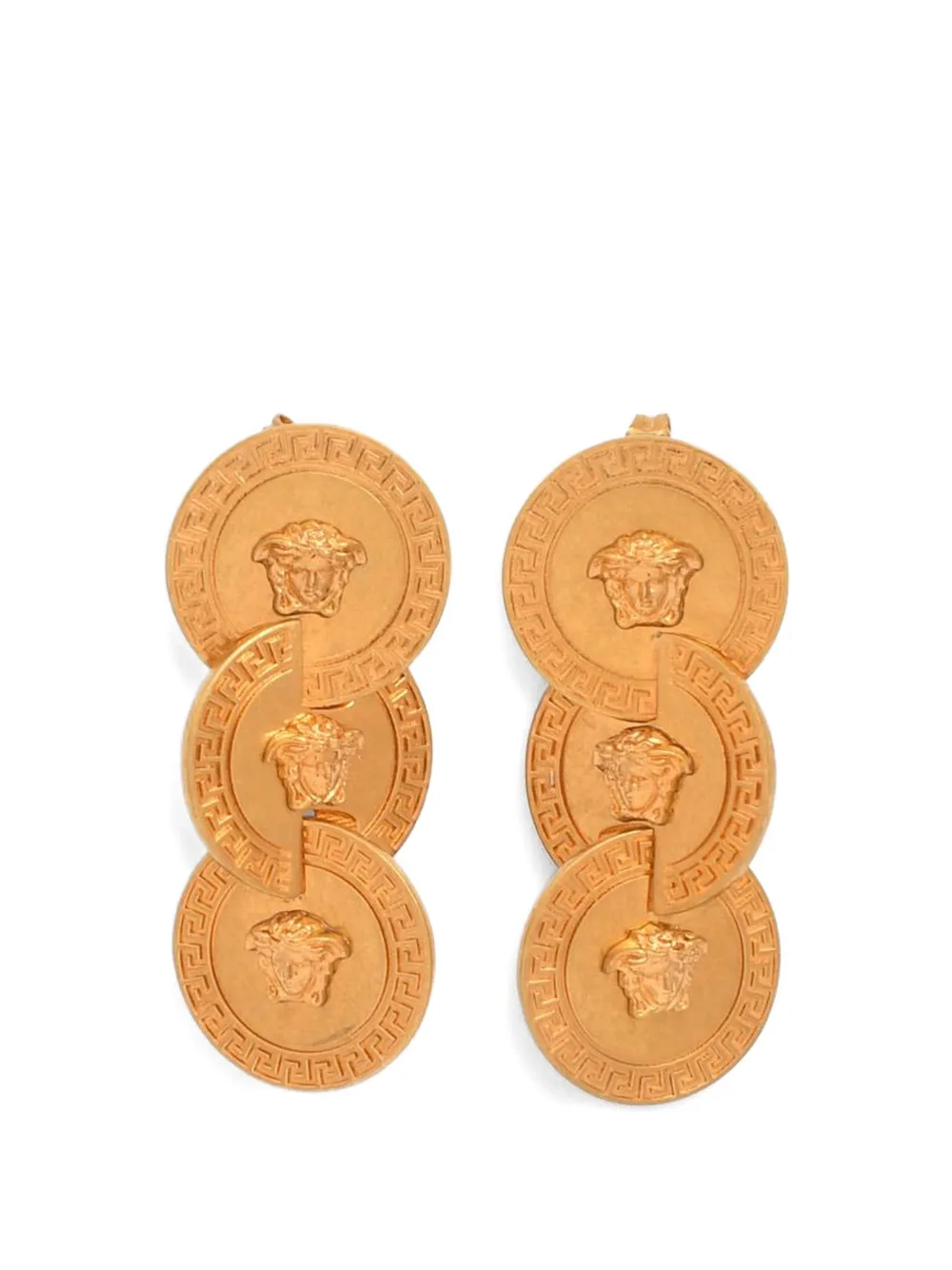 Versace Medusa Greca earrings - Oro