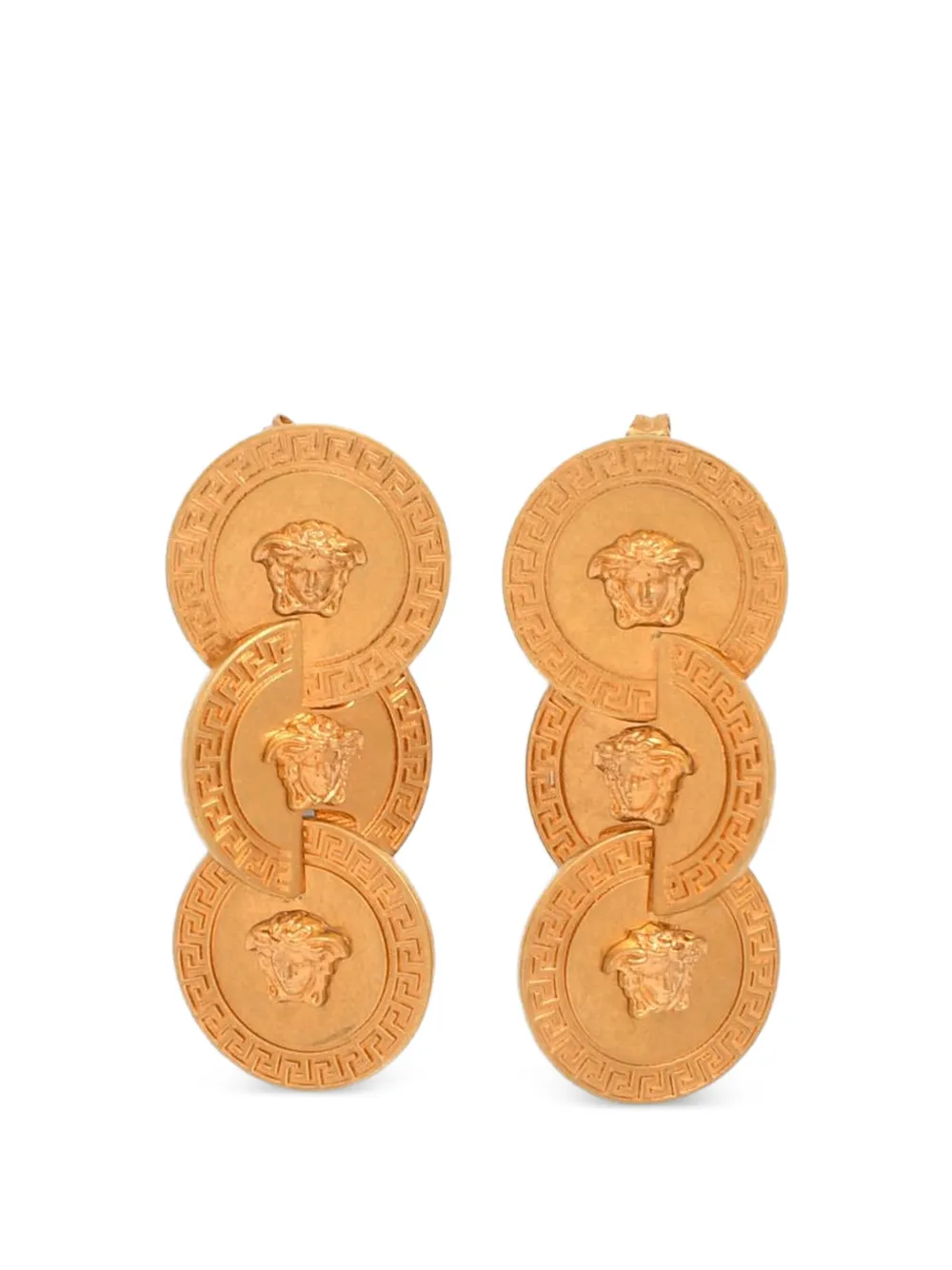 Versace Medusa Greca earrings - Oro