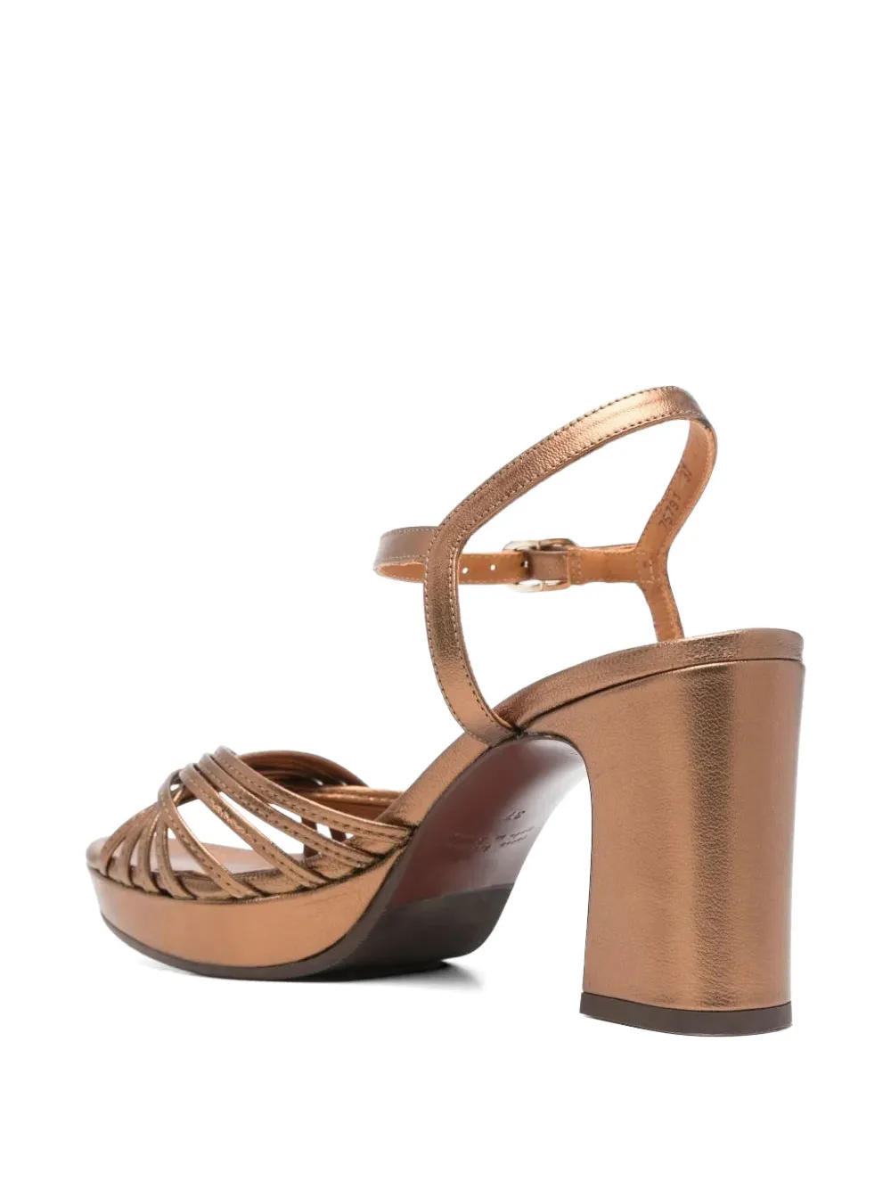 Chie Mihara Keske sandalen met plateauzool Bruin