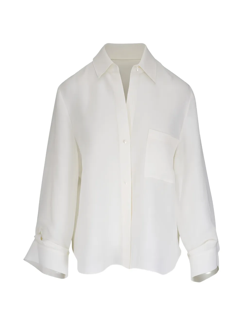 TWP Next Morning chest-pocket shirt - White