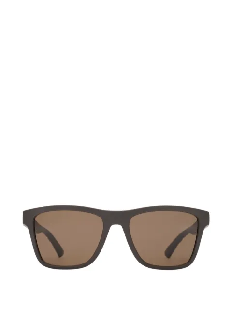 Burberry textured Check square sunglasses