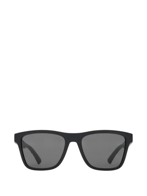 Burberry textured Check square sunglasses