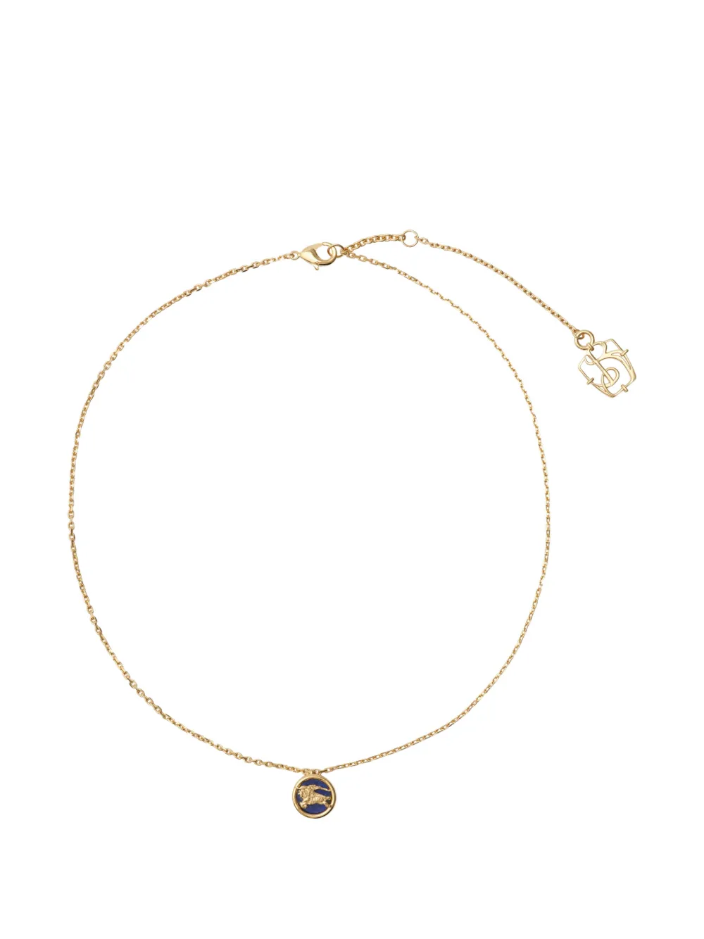 Burberry Knight coin necklace - Gold