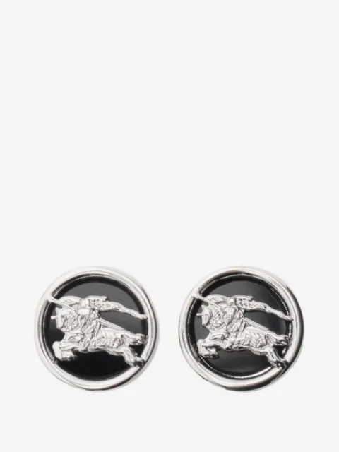 Burberry Knight coin earrings