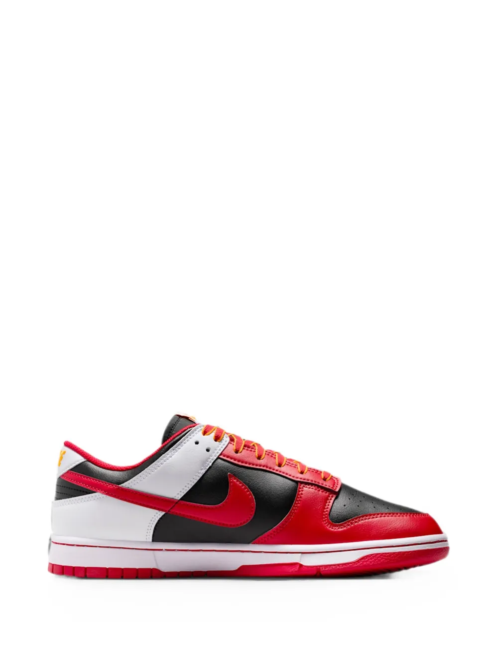 Nike Dunk Low Retro Lace-up Sneakers In Red