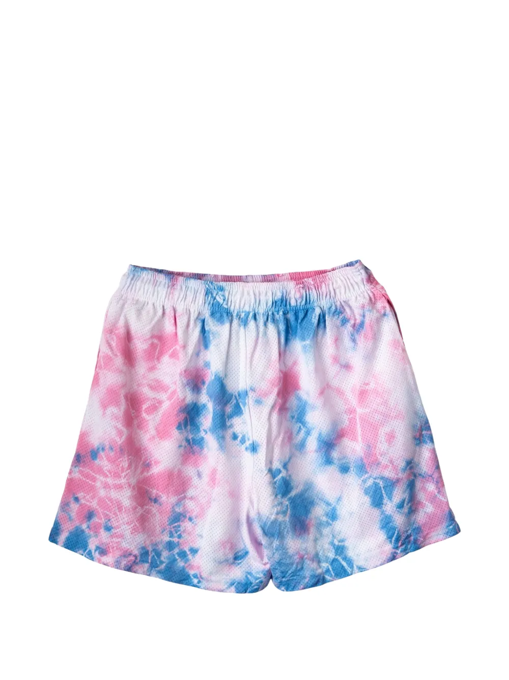ERIC EMANUEL Shorts met tie-dye print Wit
