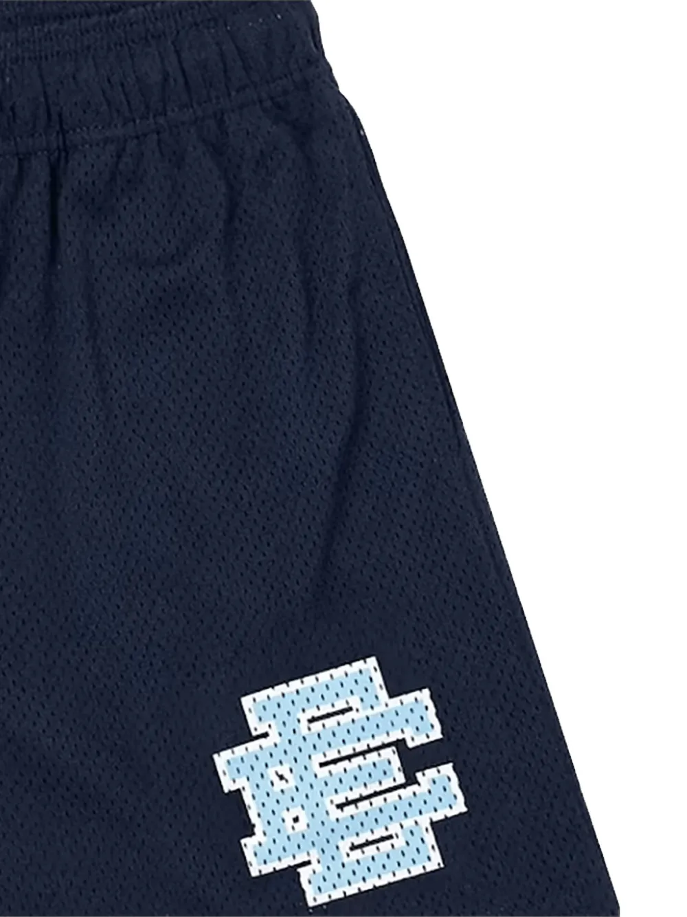 ERIC EMANUEL EE Basic shorts met logoprint Blauw