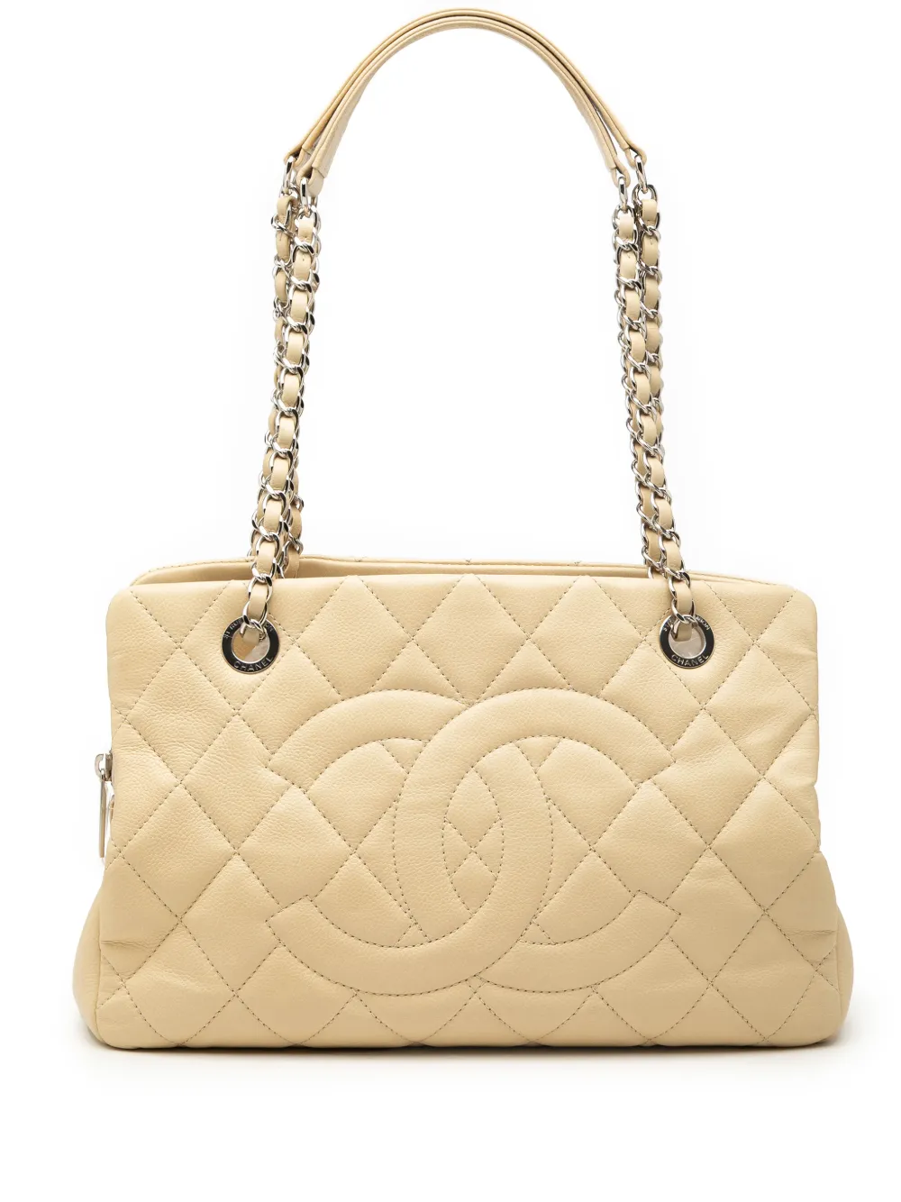 CHANEL Pre-Owned 2011 Petite Caviar Timeless tote bag - Weiß