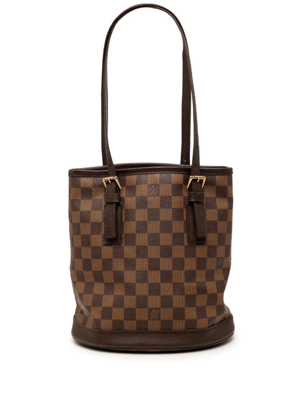 Louis Vuitton Pre-Owned 1997 Damier Ebene Marais bucket bag - Braun