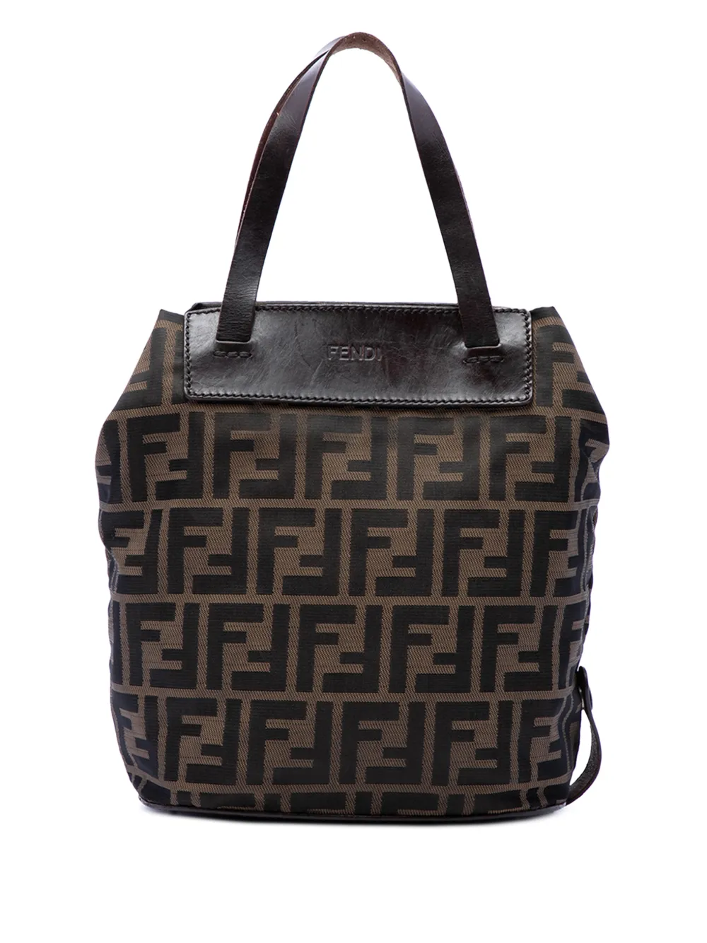 Fendi Pre-Owned 20th Century Zucca Canvas bucket bag - Brown