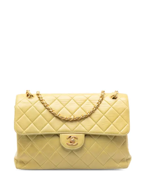 CHANEL Pre-Owned 1994-1996 Jumbo Quilted Lambskin Double Sided Flap shoulder bag