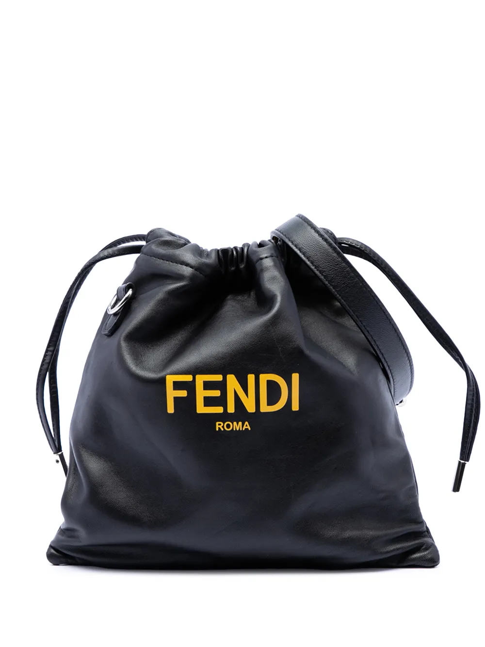 Fendi Pre-Owned 2010-2026 Leather Pack Pouch Bag crossbody bag - Nero