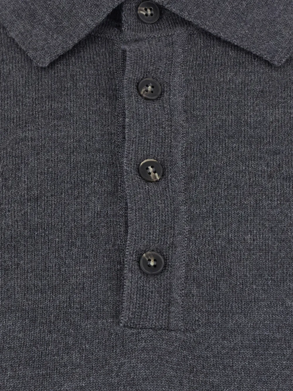 Kangra Button-down poloshirt Grijs