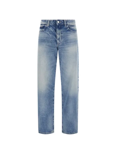 ICON DENIM faded straight-leg jeans