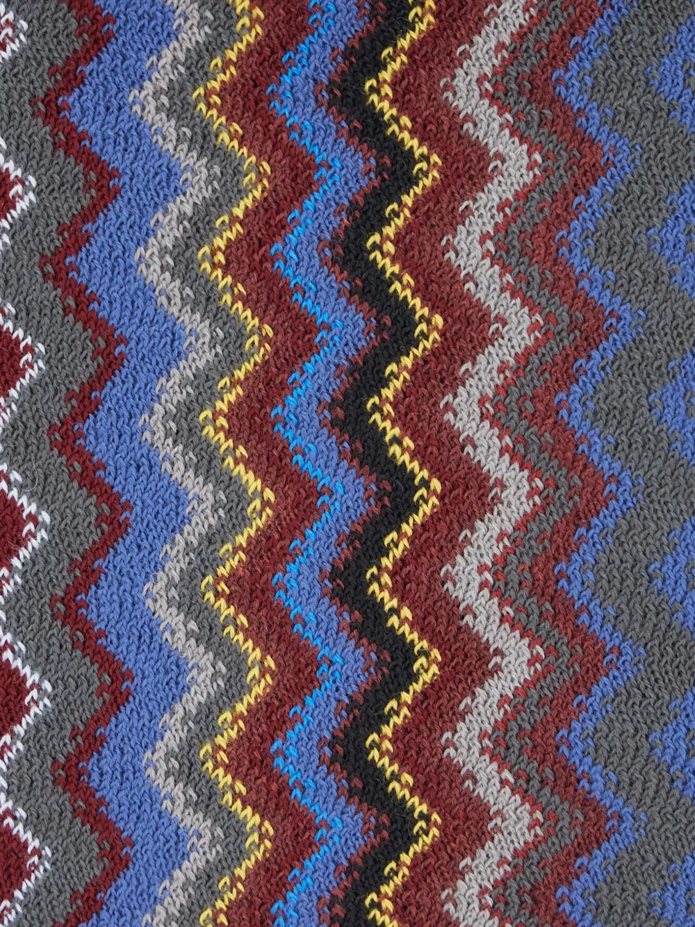 Missoni Sjaal met franje Blauw