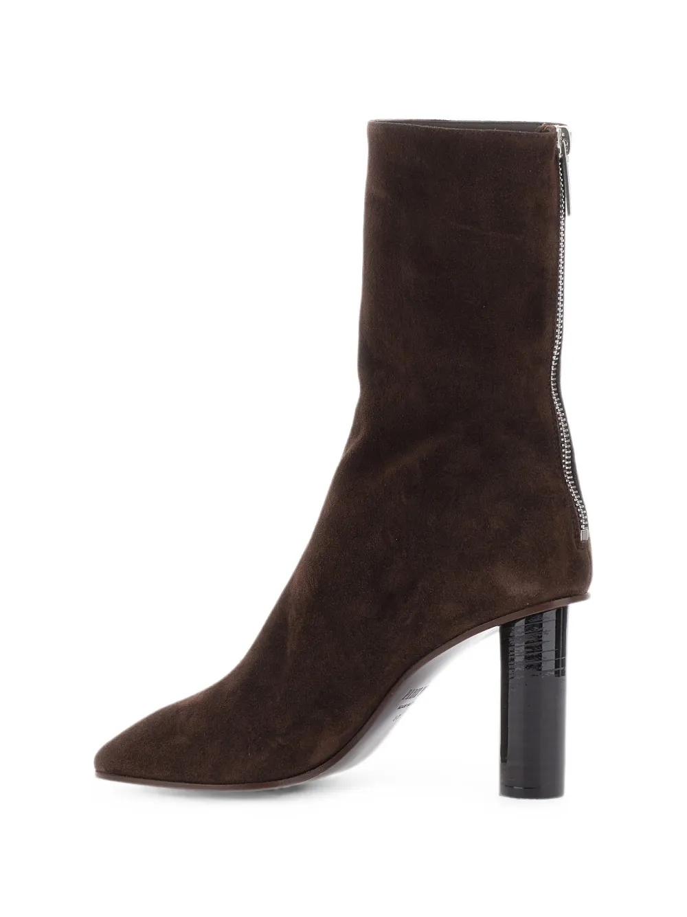 Paris Texas Alice croc-effect block-heel ankle boots Bruin