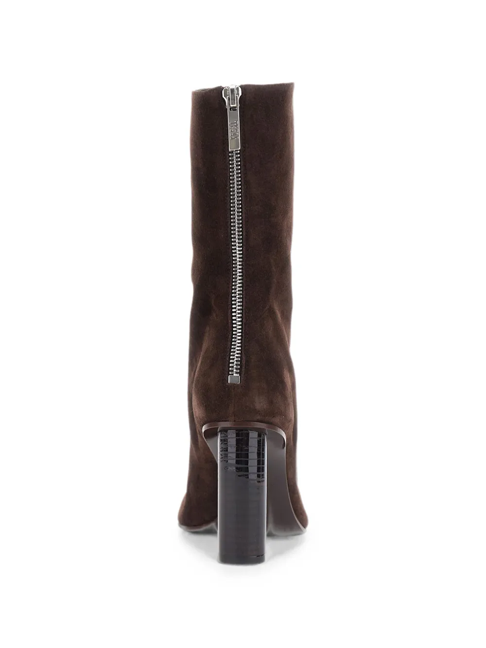 Paris Texas Alice croc-effect block-heel ankle boots Bruin
