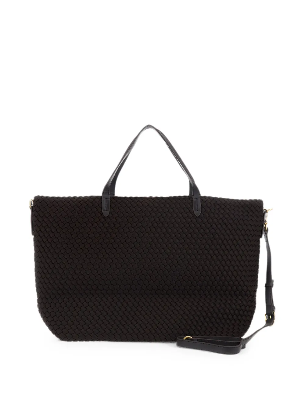 Naghedi Woven Tote Bag In Brown