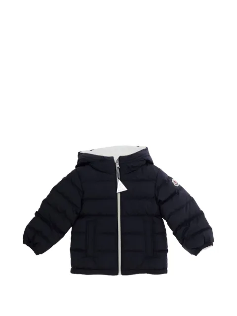 Moncler Enfant veste matelassée Brannock à patch logo