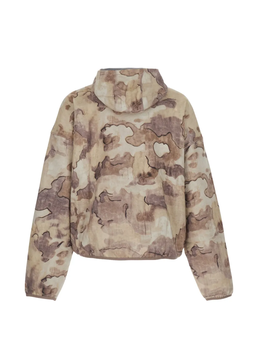 Represent Riot hoodie met rits Beige