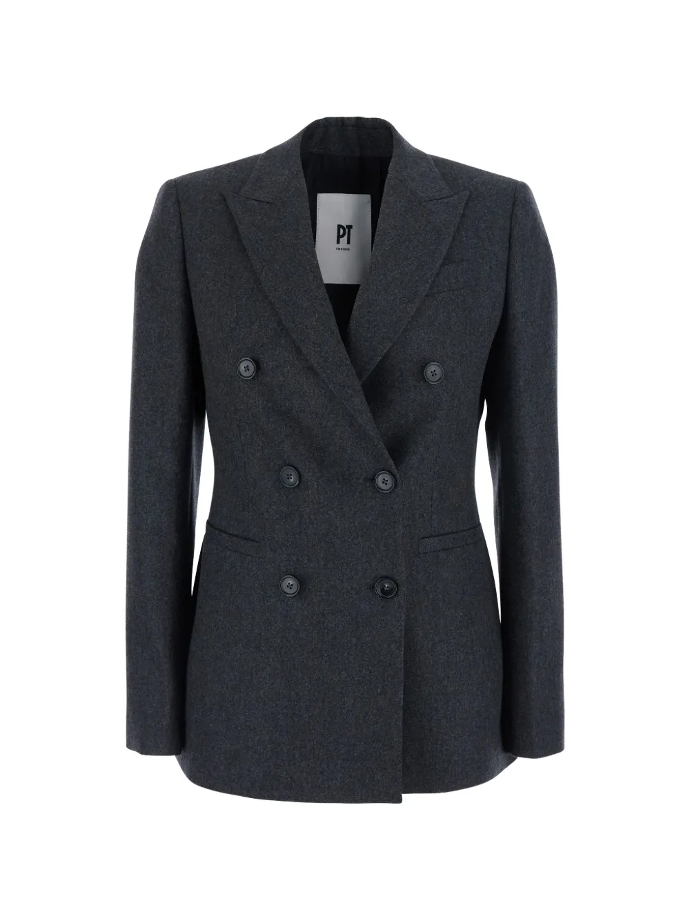 PT Torino double-breasted peak-lapels jacket