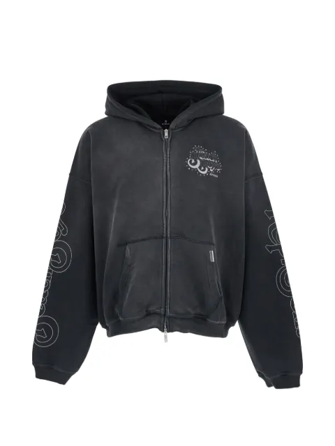 Represent sudadera con capucha y motivo gráfico