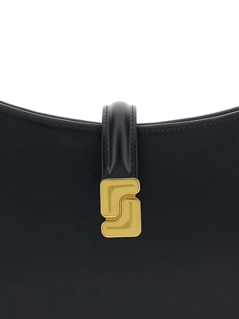 Soeur Bonnie leather tote bag Zwart