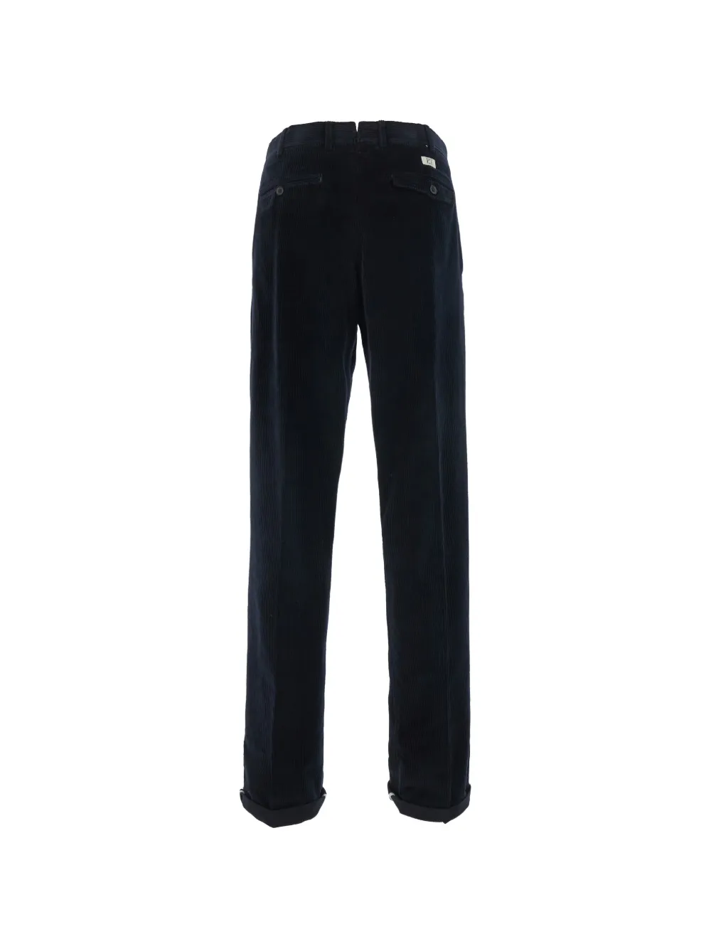 PT Torino corduroy pleated trousers Blauw
