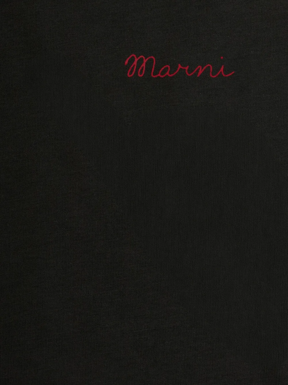 Marni Kids T-shirt met geborduurd logo Grijs