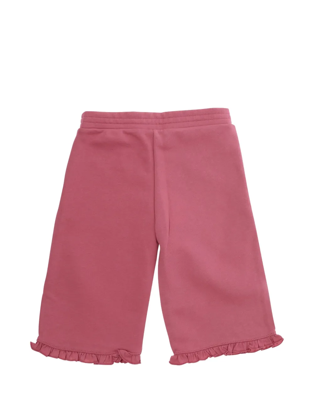 Marni Kids Broek met geborduurd logo en ruches Roze