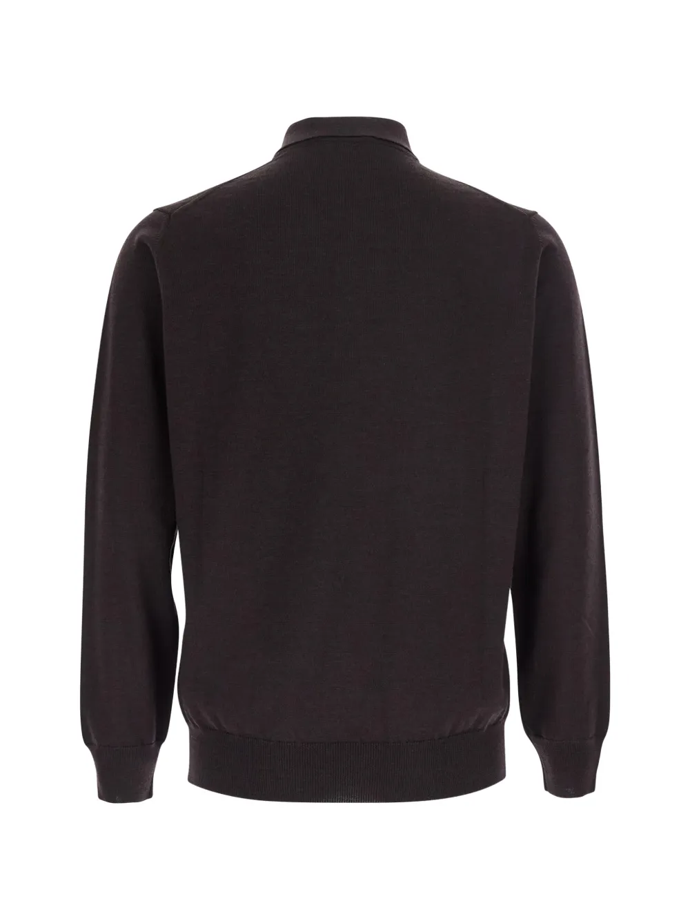 Kangra Poloshirt met knoopsluiting Bruin
