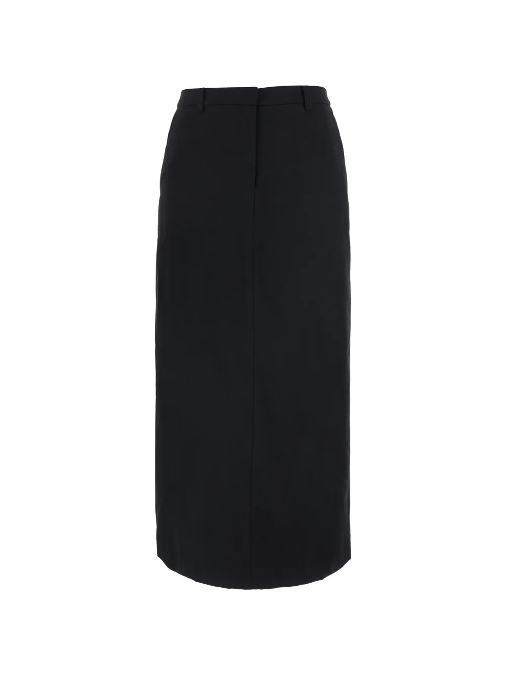 DUNST rear-slit pencil skirt
